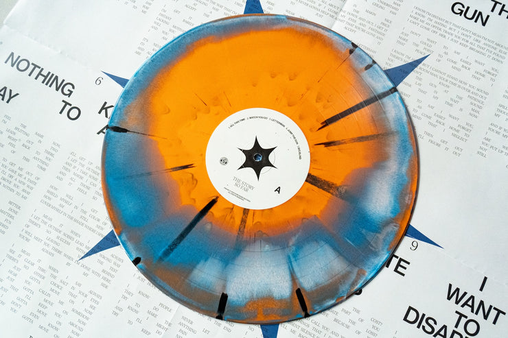 I Want To Disappear - Orange, Blue & Bone Aside/Bside w/ Black Splatter LP