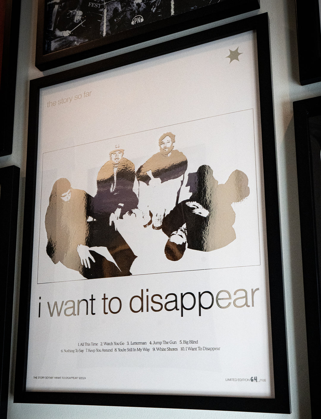 I Want To Disappear - 18X24 Screen Printed Poster