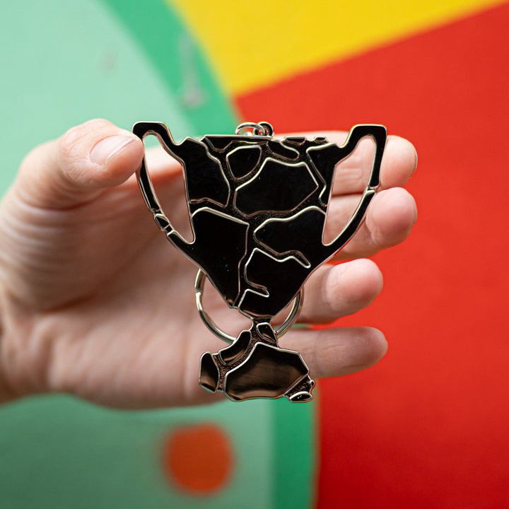 Cracked Trophy - Keychain