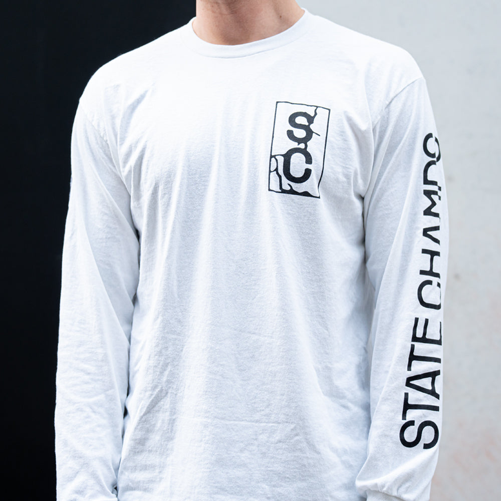 Cracked White - Long Sleeve