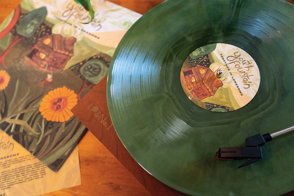Together In Lonesome - Green & Yellow Galaxy LP – Pure Noise Records