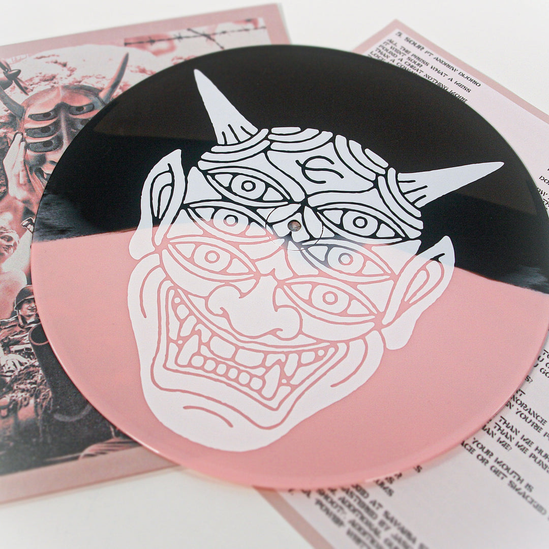 cant swim Foreign Language - Half Baby Pink / Half Black Vinyl 