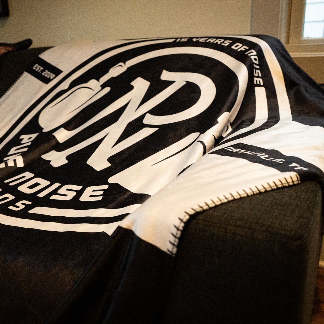 Pure Noise - Logo Sherpa Blanket