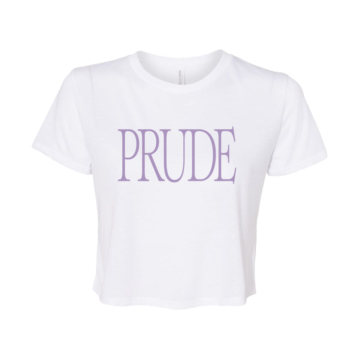 PRUDE White - Crop Top