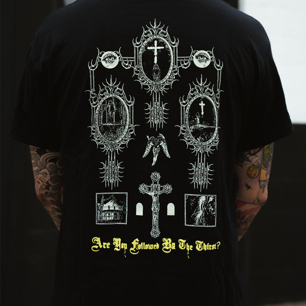 knocked loose You Won't Go Before You're Supposed To Black - Tee back on person