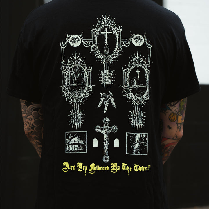 knocked loose You Won't Go Before You're Supposed To Black - Tee back on person