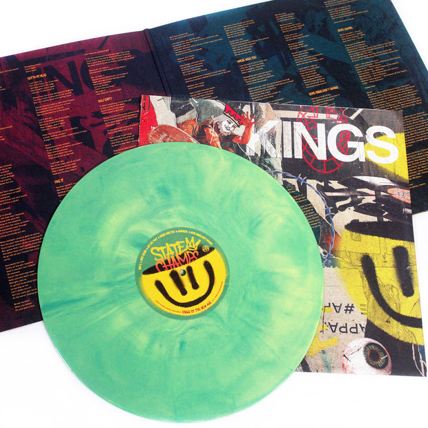 Kings Of The New Age - Easter Yellow/Green Galaxy LP