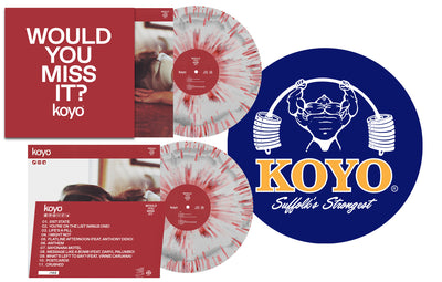 Would You Miss It? Screen Printed Alternate LP Cover + Slipmat