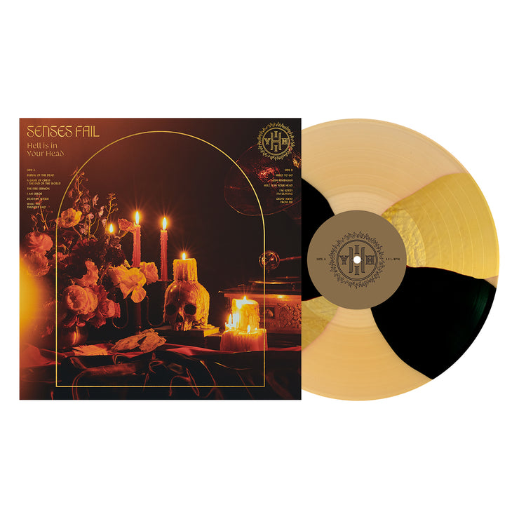 Hell Is In Your Head - Beer, W/ Black & Gold Twist LP