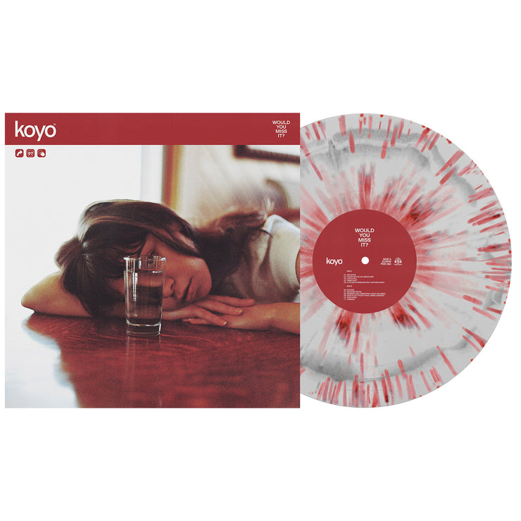 Would You Miss It? - White & Grey Aside/Bside W/ Maroon Splatter LP