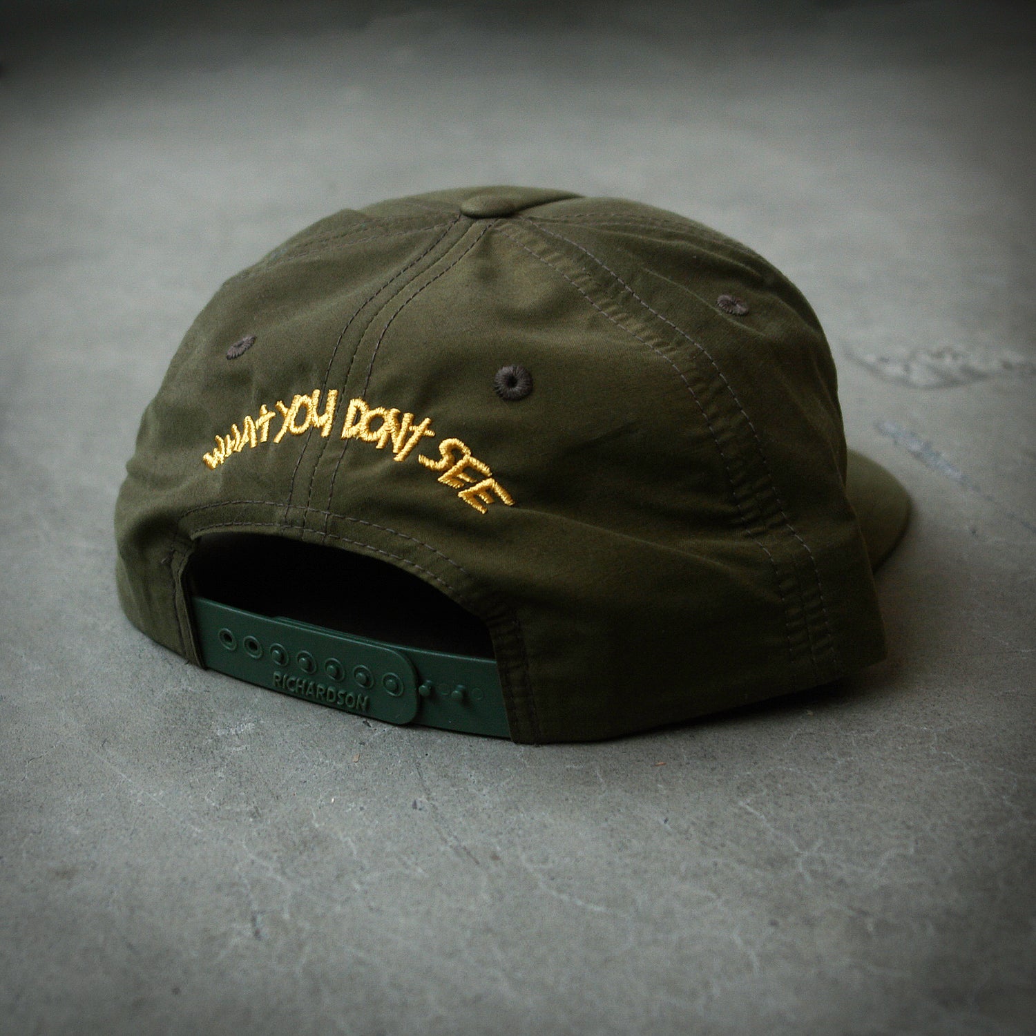 What You Don't See Green/Gold - Umpqua Cap – Pure Noise Records