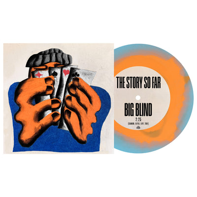 Big Blind - Orange & Blue Aside/Bside 7 Inch