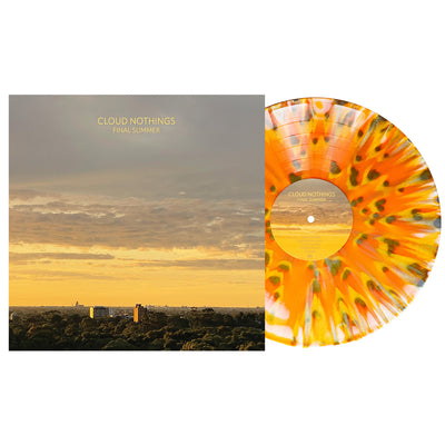 Final Summer - Orange & White Aside/Bside W/ Silver Splatter LP