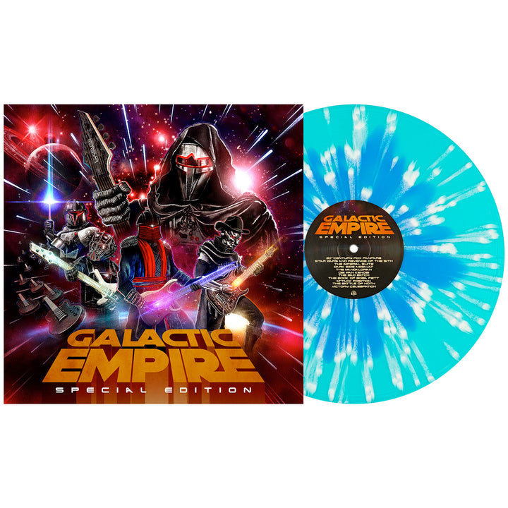 Special Edition - Cyan Blue In Electric Blue W/ White Splatter Vinyl LP