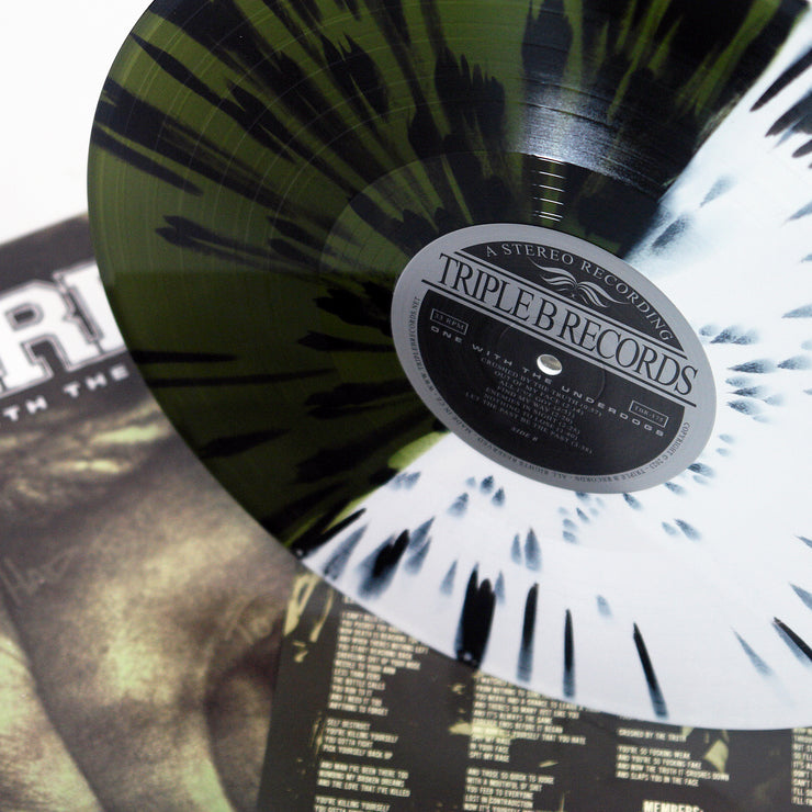 One With The Underdogs - White/Olive W/ Black Splatter LP