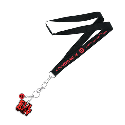A Eulogy For Those Still Here Black Lanyard W/ Keychain