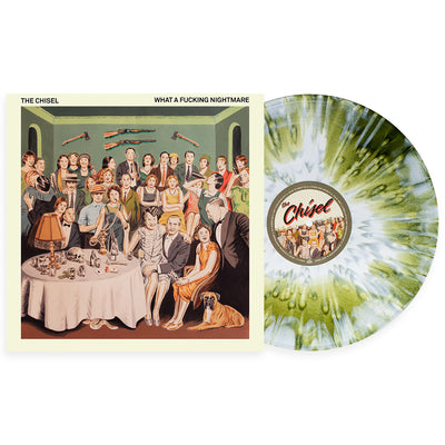 What A Fucking Nightmare - White & Swamp Green Aside/Bside W/ Heavy Splatter LP