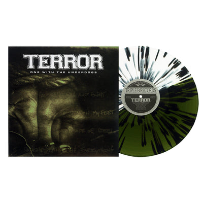 One With The Underdogs - White/Olive W/ Black Splatter LP