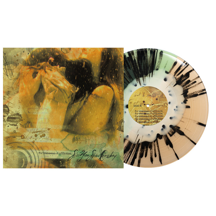 The Romance Of Affliction - Bone In Half Beer/Half Coke Bottle Green  W/ Heavy Black Splatter LP