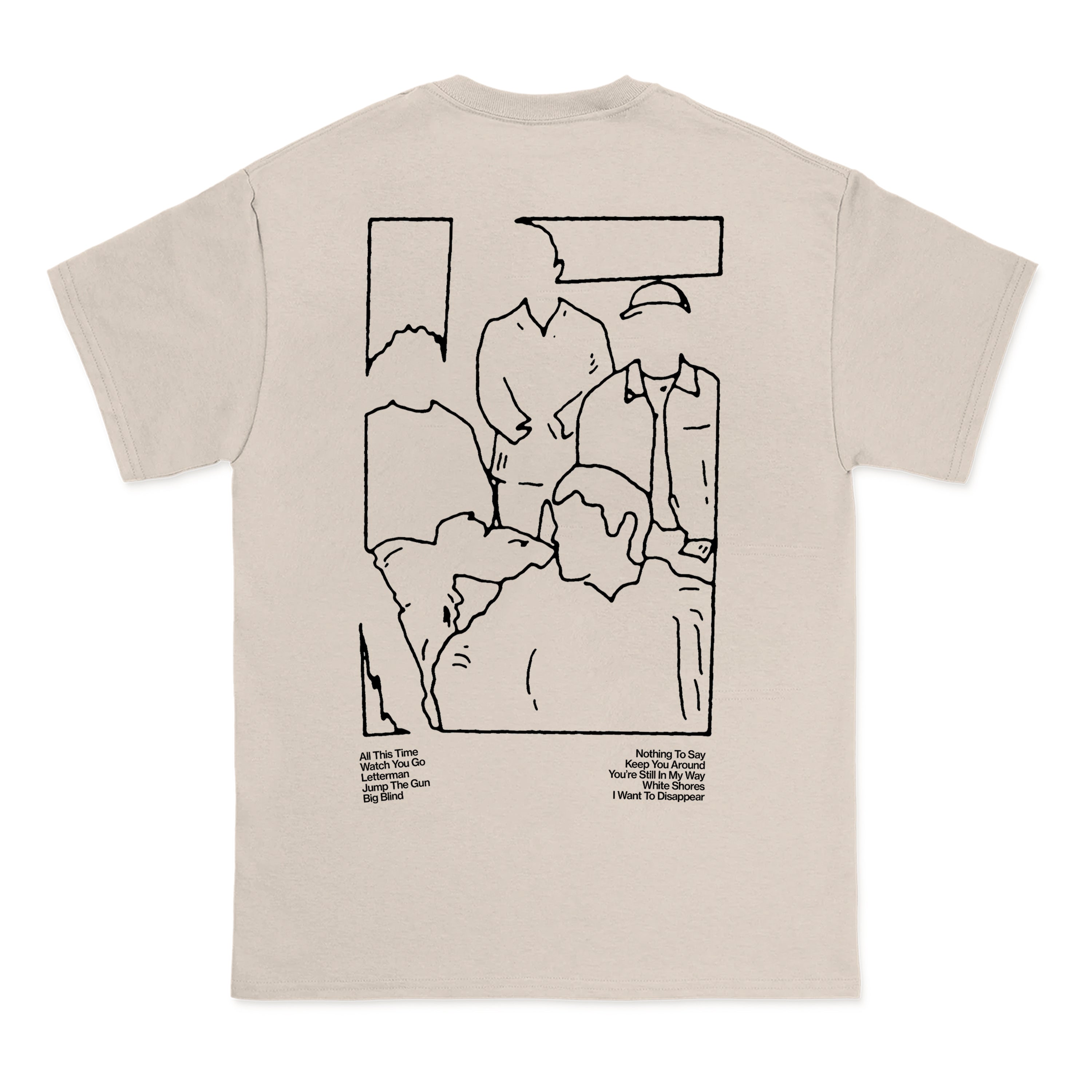 I Want To Disappear Natural - Tee – Pure Noise Records