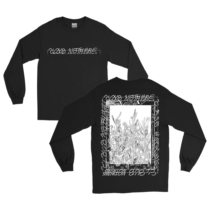 Flowers Black - Long Sleeve