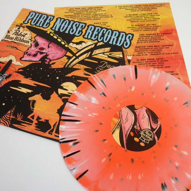 Dead Formats Vol. 2 - Pink & Orange W/ Black And White Splatter LP