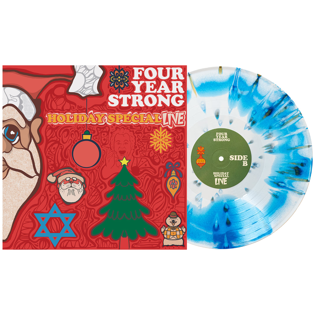 Holiday Special Live - Blue & White Aside/Bside W/ White & Gold Splatter LP