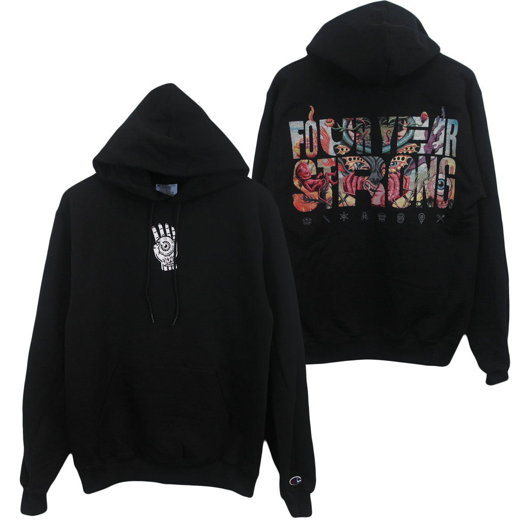 Brain Pain (Embroidered) Black - Pullover – Pure Noise Records
