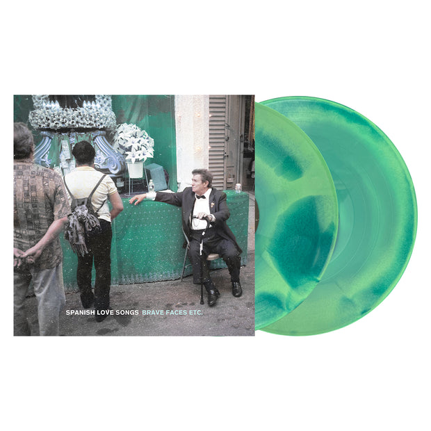 Brave Faces Etc - Electric Blue, Mint Green & Sea Blue Aside/Bside LP
