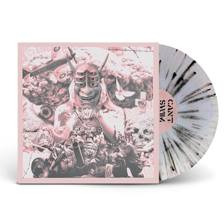 Foreign Language - Clear w/ Baby Pink and Black Splatter LP