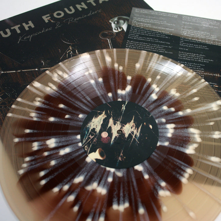 Keepsakes & Reminders - Brown In Beer W/ Bone Splatter LP