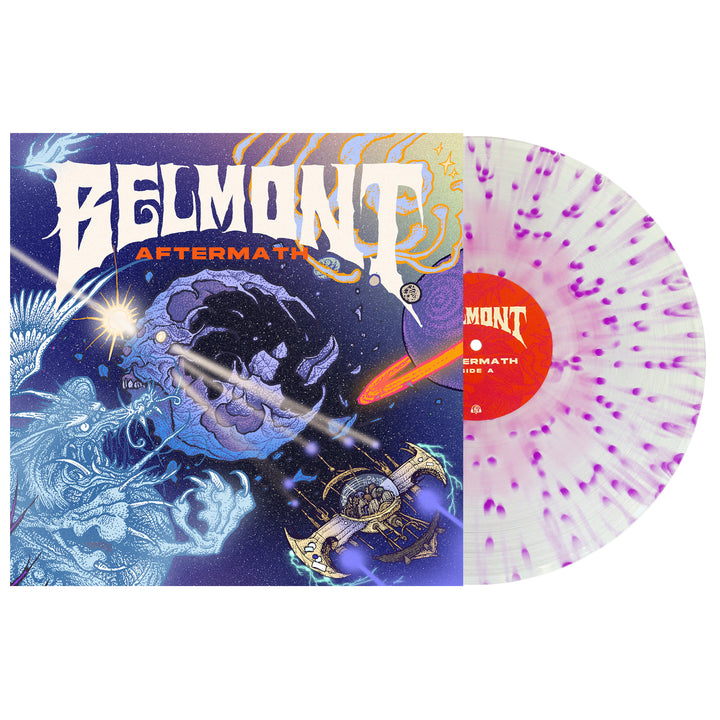 Aftermath - Violet In Clear W/ Neon Violet Splatter LP