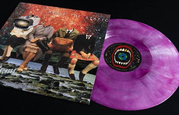 Above The Static - Purple, Hot Pink & White Galaxy LP