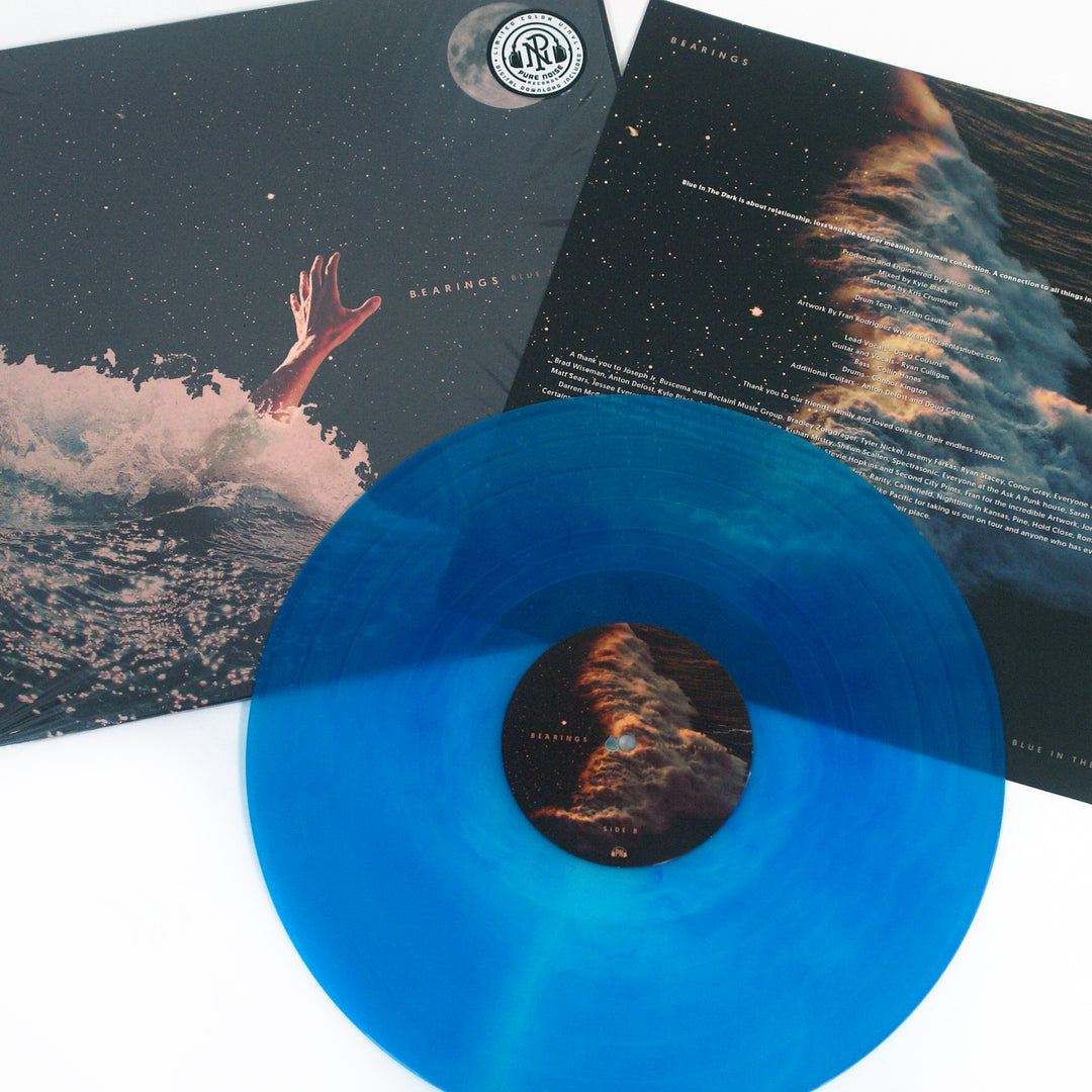 Blue In The Dark - Royal Blue & Electric Blue Galaxy LP