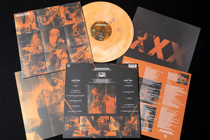 Unaltered Perspective - Halloween Orange, Black & White Galaxy LP