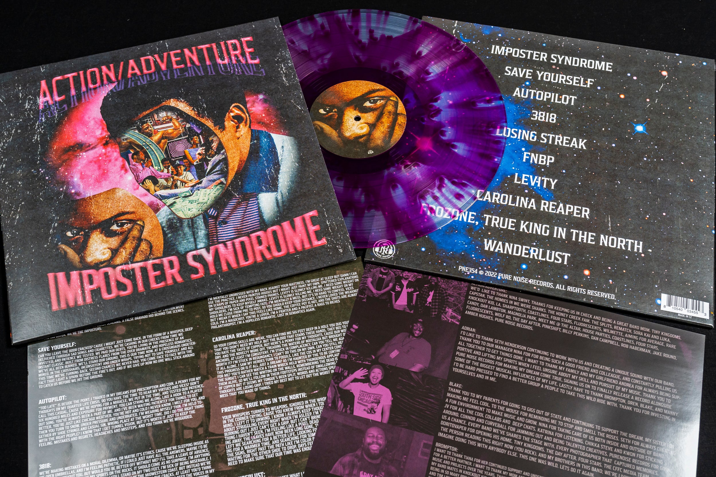 Imposter Syndrome - Deep Purple Cloudy LP – Pure Noise Records