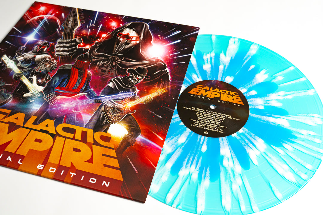 Special Edition - Cyan Blue In Electric Blue W/ White Splatter Vinyl LP