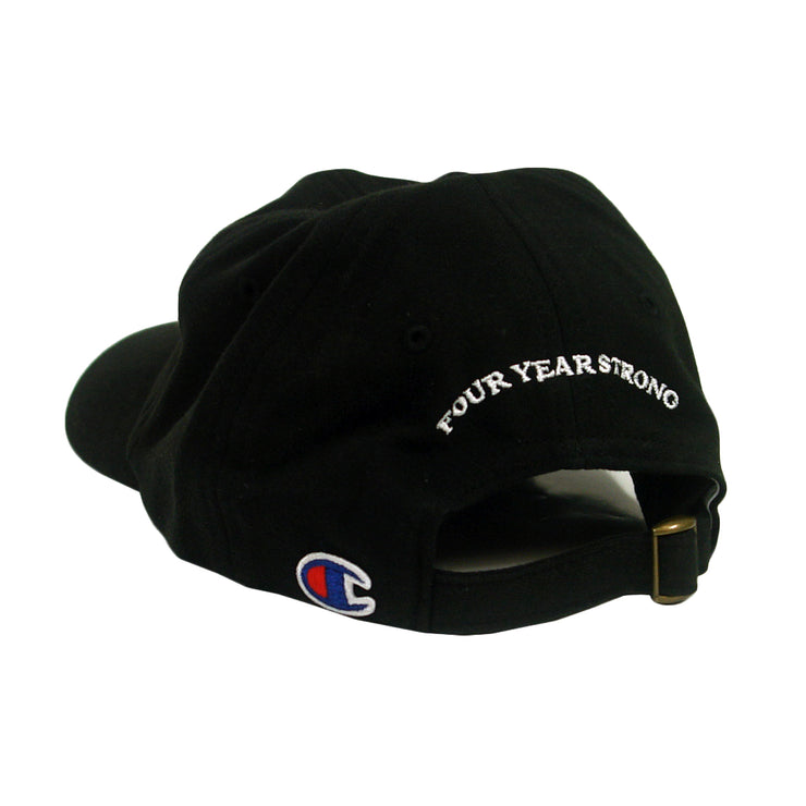 Enemy Of The World Black Embroidered - Dad Hat