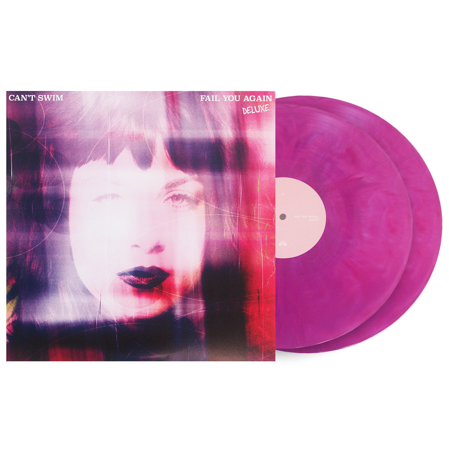 Fail You Again Deluxe Edition - Hot Pink & Bone Galaxy LP