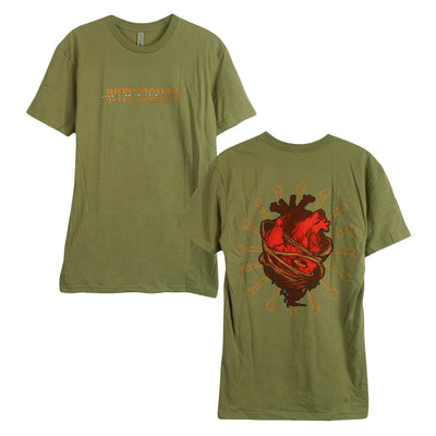 Heart Means Everything Light Olive - Tee