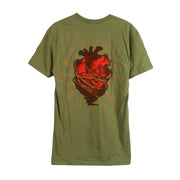 Heart Means Everything Light Olive - Tee