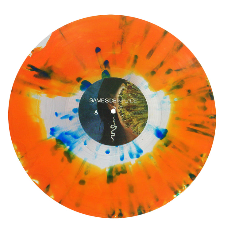 In Place - Clear W/ Blue & Orange Smash/White, Blue & Orange Aside/Bside LP