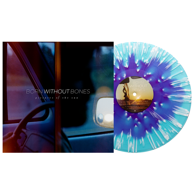 Pictures Of The Sun - Neon Violet In Electric Blue W/ White Splatter LP