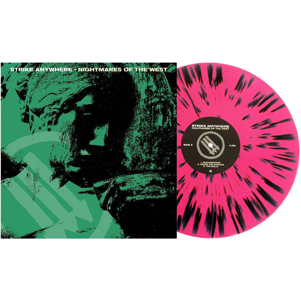 Nightmares Of The West - Hot Pink W/ Heavy Black Splatter LP