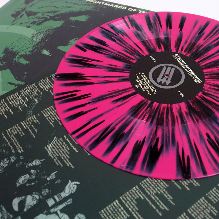 Nightmares Of The West - Hot Pink W/ Heavy Black Splatter LP