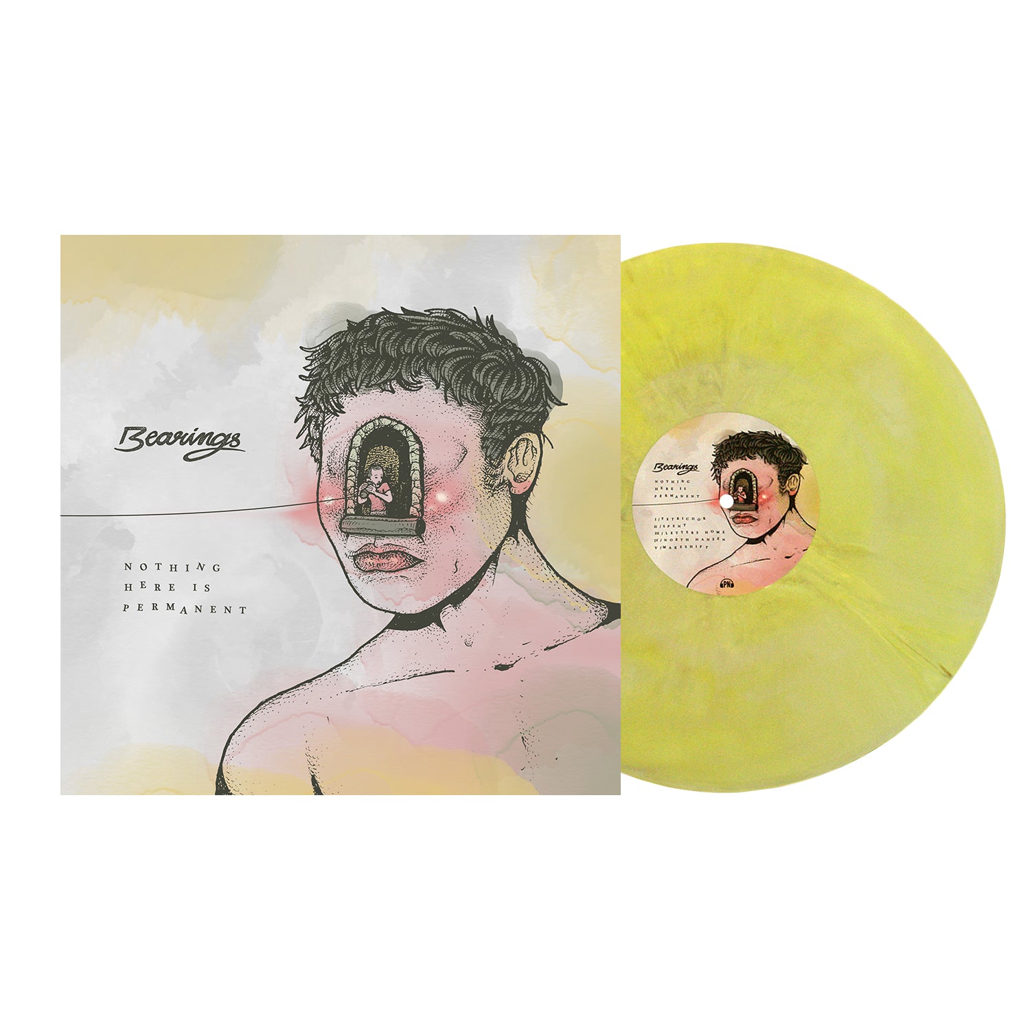 Nothing Here Is Permanent - Yellow, Gold & White Galaxy LP – Pure