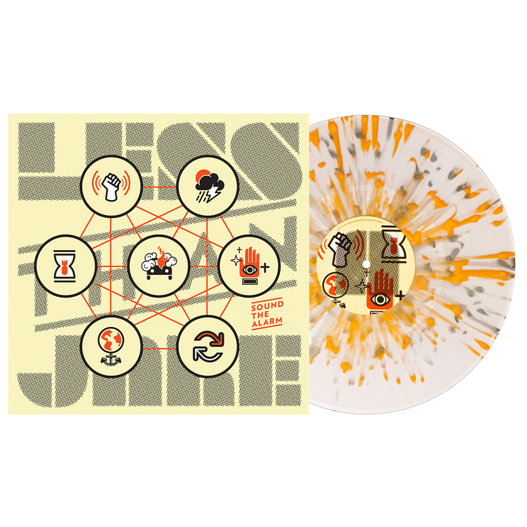 Sound The Alarm - Clear w/ Splatter LP