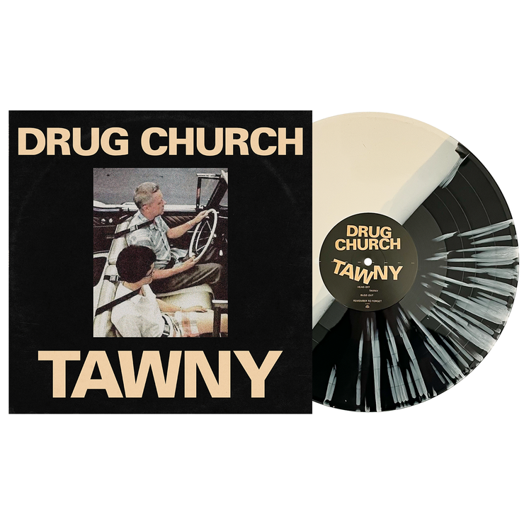 TAWNY - Half Black/Half Bone W/ White Splatter LP