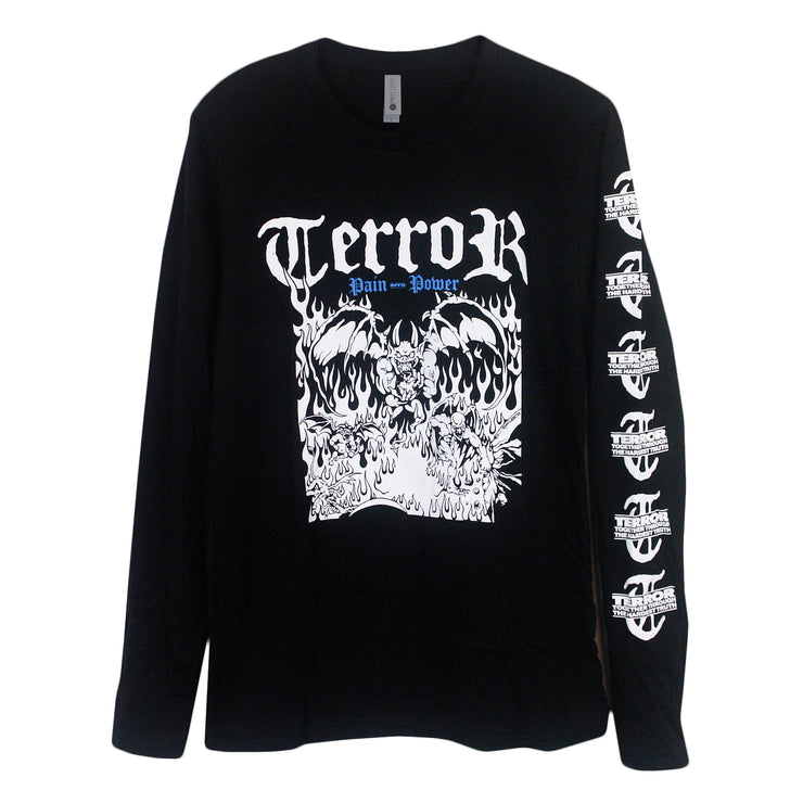 Pain Into Power Black - Long Sleeve – Pure Noise Records