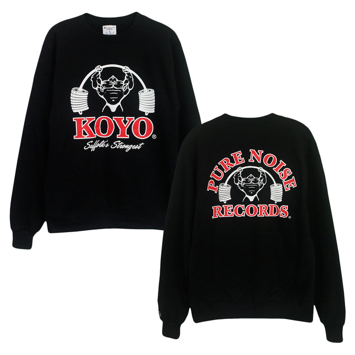 Powerhouse Black - Crewneck